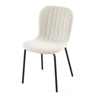 NicBex Dining Chair Set of 4 Mid-Century Modern Fabric Boucle Side Chair for Kitchen,Dining Room