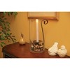 Pacific Accents Sedona Floating Taper Candle Hurricane With Included 9-Inch White Taper Candle - image 3 of 3