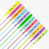 Sharpie 12pk Highlighters Tank Chisel Tip Assorted Colors: Bold Multicolored Markers for School & Office - 2 of 4