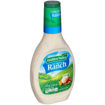 Hidden Valley Original Ranch Salad Dressing &#38; Topping - Gluten Free - 16 fl oz
