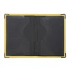 Unique Bargains Metallic Edge Passport Holder 1 Pc - 2 of 4
