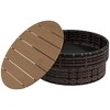 Resenkos 8 Pieces Patio Furniture Set, Outdoor Sectional Furniture, PE Rattan, Mixed-Brown - 3 of 4