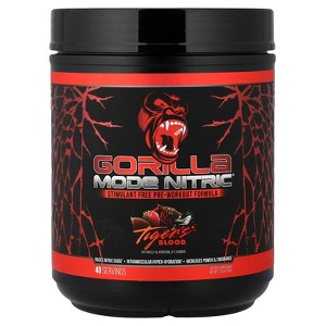 Gorilla Mind Mode Nitric®, Stimulant Free Pre-Workout Formula, Tiger's Blood, 1.73 lb (784 g) - 1 of 4