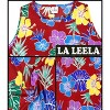 LA LEELA Women's Mini Beachwear Swim Suit Holiday Beach Dress Summer Loose Casual Bathing Suit Cover Ups for Women - image 4 of 4