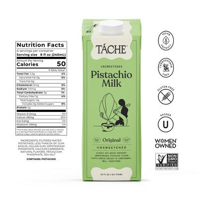 Tache Pistachio Milk Unsweetened - 32 fl oz