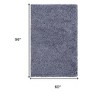 Blue Shag Hand Tufted Area Rug - 3 of 4