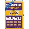 Trends International NBA Los Angeles Lakers - Champions 20 Unframed Wall Poster Prints - 3 of 4