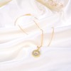 Floating CZ Bear Necklace, Ring or Earrings for Women Gold Plated Sterling Silver Ginger Lyne - 3 of 4