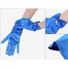 INSPIRE CHIC Women's Satin Faux Pearl Sembellished Full Finger Gloves - 3 of 4