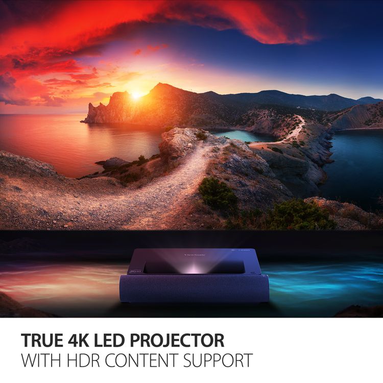 Manufacturer Refurbished - ViewSonic Ultra Short Throw 4K UHD Laser ...