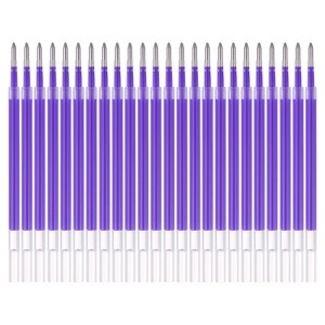 Unique Bargains Medium Point Glitter Coloring Gel Pen Refills for Retractable Click Pens 24 Pcs - 1 of 4