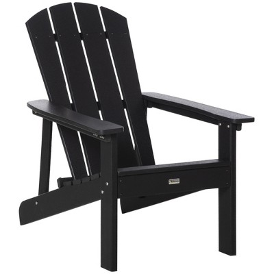 Adirondack Chair, HDPE Fire Pit Chair, Weather Resistant Outdoor Chair for Patio, Garden, Lawn