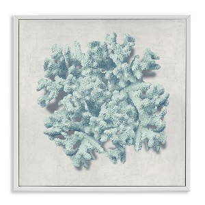 Stupell Industries Coral Blue Sea Beach Design, 24" x 24" - 1 of 4