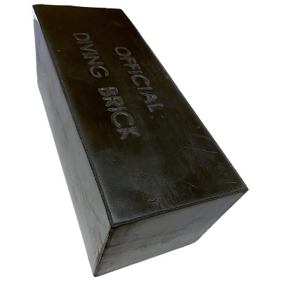 Kemp Official 10 LBS Diving Brick for Swim, Diving, and Rescue Training