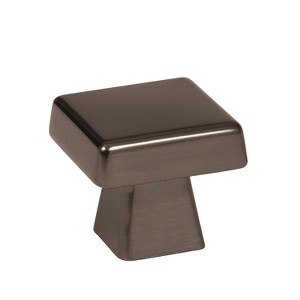 Amerock Blackrock Square Cabinet or Furniture Knob - 1 of 4