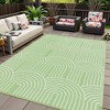 Lahome Outdoor Plastic Straw Rug-Waterproof Reversible Mat for Patio, Backyard, Camping, RV Awning - 3 of 4