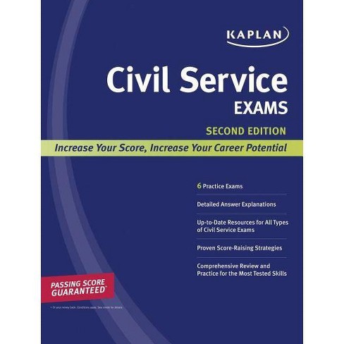 Kaplan Civil Service Exams Kaplan Test Prep 2nd Edition By Kaplan Test Prep Paperback Target