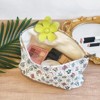 Generic Aesthetic Floral Makeup Bag Cute Cosmetic Bags , Travel Toiletry Bag - 4 of 4