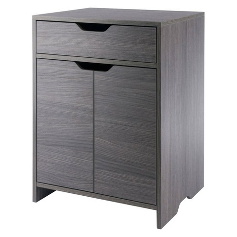 Halifax 5 Drawer Cabinet with Casters White - Winsome