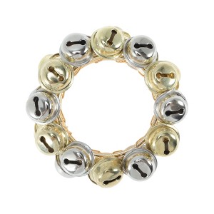 Unique Bargains Napkin Rings Christmas Bell Stainless Steel 1 Pc - 1 of 3
