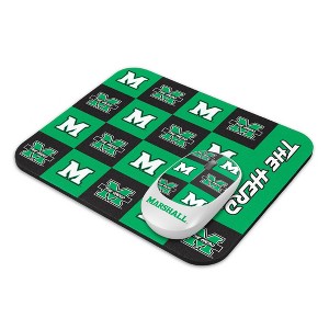 NCAA Marshall Thundering Herd Mouse and Mousepad Set - 1 of 3