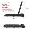 DeerRun 3 in 1 Walking Treadmill, 300 Weight Capacity Foldable Treadmill, 3.0HP Low Noise Under Desk Treadmills for Home Office - 2 of 4