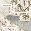 Modern Large Area Rug, Machine Washable Bordered Rug, Non-Slip Stain Resistant Accent Carpet for Living Room, Bedroom, Minimalist Floor Decor - 3 of 4