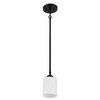 Craftmade Lighting Stowe 1 - Light Pendant in  Flat Black - 3 of 4