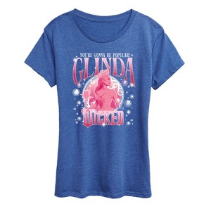 Women's - Wicked - Glinda You're Gonna Be Popular Short Sleeve Graphic T-Shirt - 1 of 4