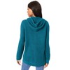 Roaman's Women's Plus Size Classic Length Waffle Zip Hoodie - 3 of 4