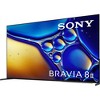 Sony BRAVIA 8 II 65 inch QD-OLED 4K HDR Google TV (2025) & Extended Protection Plan - 3 of 4