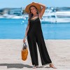 Women's Boho Chic Embroidered Spaghetti Strap Jumpsuit - Cupshe - 2 of 4