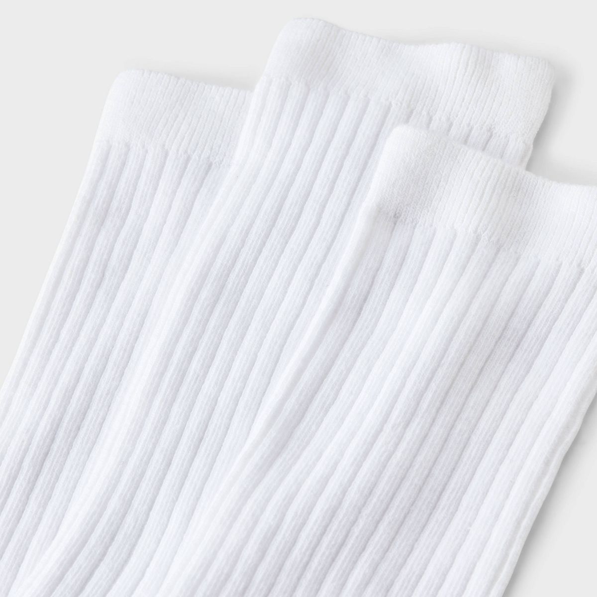 Women's 3pk Trouser Crew Socks - A New Day™ - thumbnail 3