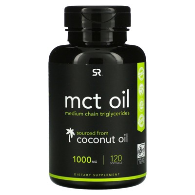 Sports Research MCT Oil, 1,000 mg, 120 Softgels, Weight Loss Supplements