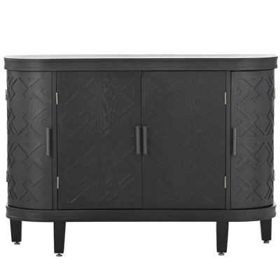 Bella Depot 47.2" Accent Storage Cabinet Sideboard Wooden Cabinet with Antique Pattern Doors