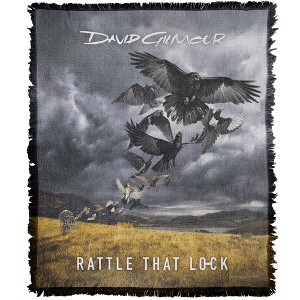 David Gilmour Rattle That Blanket 50"x60" Woven Tapestry - 1 of 4