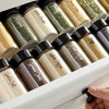 Talented Kitchen 272 Spice Labels Stickers, Clear Spice Jar Labels Preprinted for Seasoning Herbs Kitchen Spice Rack Organization, Water Resistant - 2 of 4