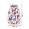 Unique Bargains Double Side Drawstring Shower Gloves 9.06"×5.83" 1 Pc - 3 of 3