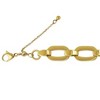 Slate by Rebl Fancy Link Chain Bracelet 18K Gold Plated Stainless Steel - 2 of 3