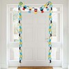 Big Dot of Happiness Bam Superhero - 90 Chain Links and 30 Paper Tassels Decoration Kit - Baby Shower or Birthday Party Paper Chains Garland - 21 feet - 3 of 4