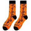 Owls in a Tree Socks (Women's Sizes or Men's Sizes) from the Sock Panda - Great for Halloween - 3 of 3