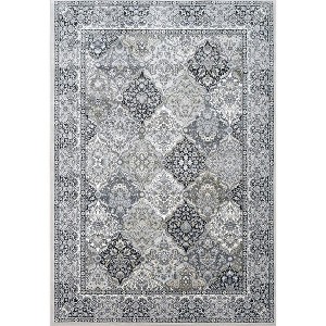 Ancient Garden 57008 Cream/Grey 5.3X7.7 Rectangle - 1 of 4