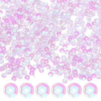 Unique Bargains PVC Durable Lightweight Sequin Embellishments 6000 Pcs