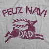 Mens Feliz Navidad T Shirt Funny Christmas Reindeer Father Tee - Crazy Dog Men's T Shirt - 2 of 4