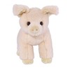 Bearington Dixie Plush Pink Pig Stuffed Animal with Soft Fur, 10 Inches - 3 of 4