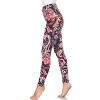 Women's One Size Fits Most Printed Leggings - One Size Fits Most - White Mark - 2 of 3