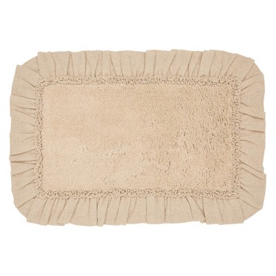 Burlap Vintage Bathmat 20x30 VHC Brands