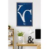 Trends International MLB Kansas City Royals - Logo 25 Framed Wall Poster Prints - 2 of 4