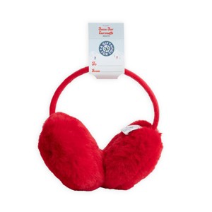 Faux Fur Earmuffs Red - Bullseye's Playground™ - 1 of 3