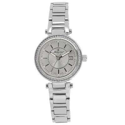 Mathey Tissot Women's Classic Watch - Silver Dial, Sapphire Crystal, Stainless Steel